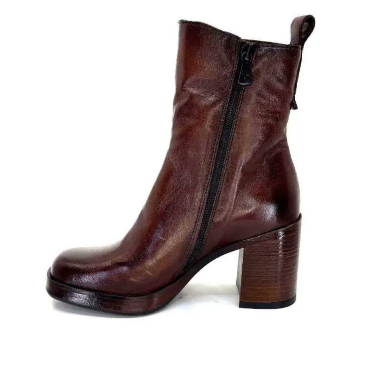 Mjus P96212 Cuir Chocolate*Femme Bottines
