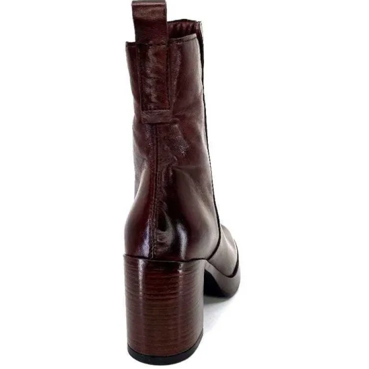 Mjus P96212 Cuir Chocolate*Femme Bottines