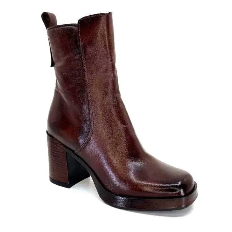 Mjus P96212 Cuir Chocolate*Femme Bottines