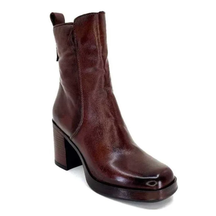 Mjus P96212 Cuir Chocolate*Femme Bottines