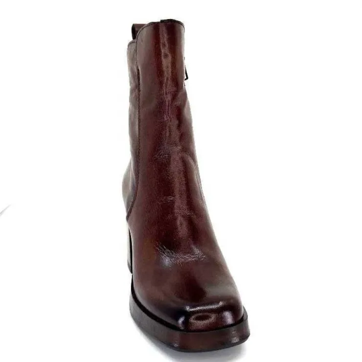Mjus P96212 Cuir Chocolate*Femme Bottines