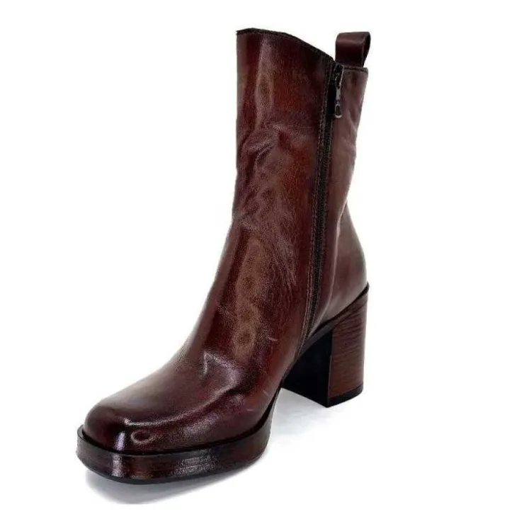 Mjus P96212 Cuir Chocolate*Femme Bottines