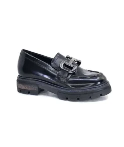Mjus P31103 Cuir Spazzolato Noir*Femme Mocassins