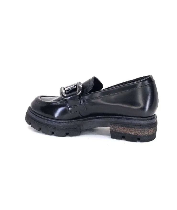 Mjus P31103 Cuir Spazzolato Noir*Femme Mocassins
