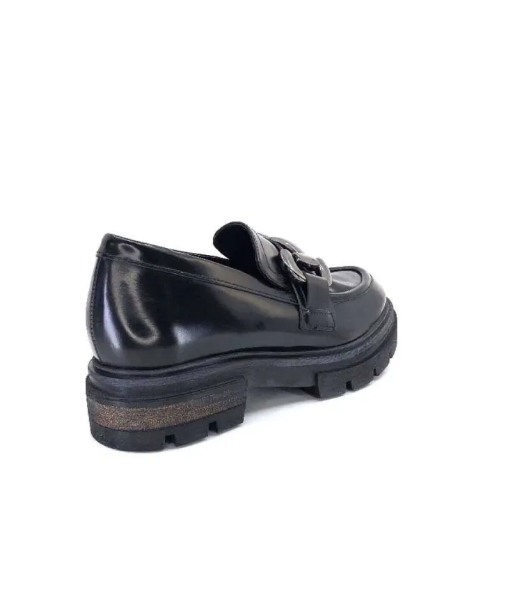Mjus P31103 Cuir Spazzolato Noir*Femme Mocassins