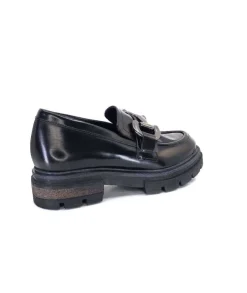 Mjus P31103 Cuir Spazzolato Noir*Femme Mocassins