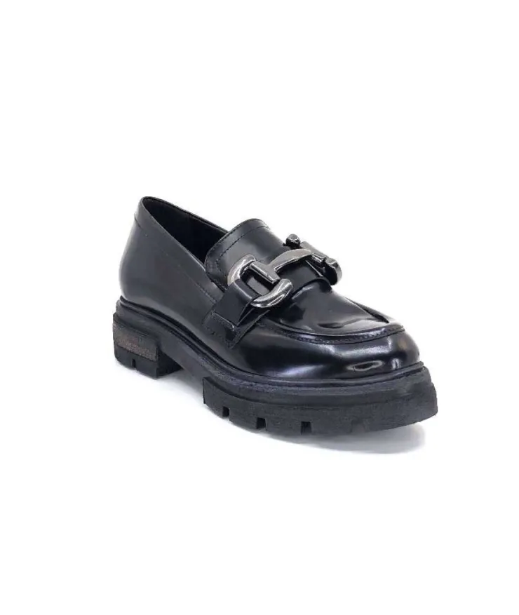 Mjus P31103 Cuir Spazzolato Noir*Femme Mocassins