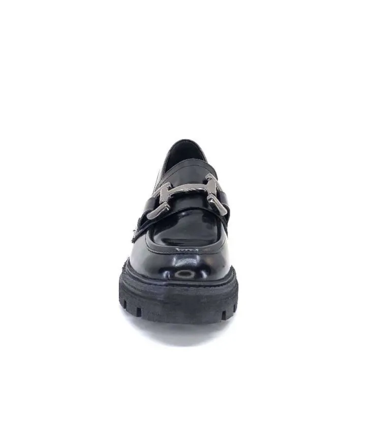 Mjus P31103 Cuir Spazzolato Noir*Femme Mocassins