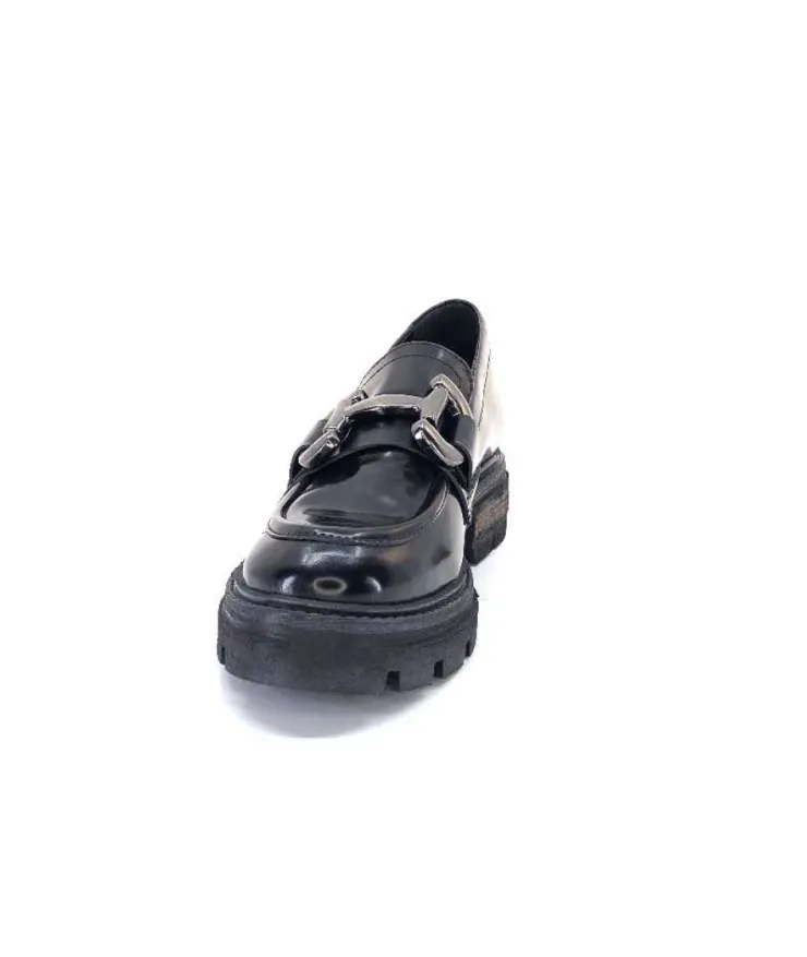 Mjus P31103 Cuir Spazzolato Noir*Femme Mocassins