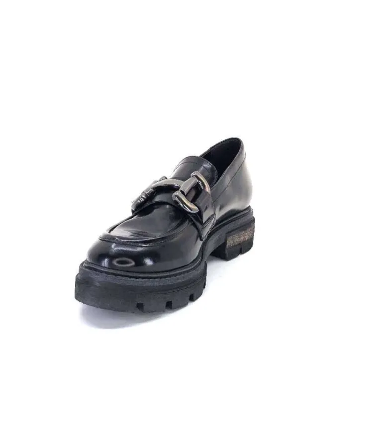 Mjus P31103 Cuir Spazzolato Noir*Femme Mocassins