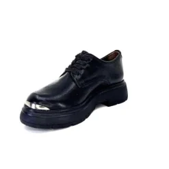 Mjus T61105-201-6002 Cuir Noir*Femme Lacets