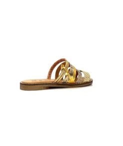 MKD Altesse 1 Cuir Multi Or*Femme Mules