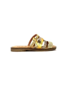 MKD Altesse 1 Cuir Multi Or*Femme Mules