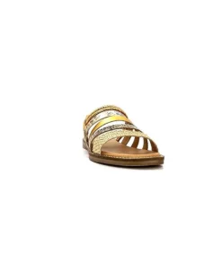 MKD Altesse 1 Cuir Multi Or*Femme Mules