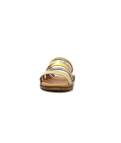MKD Altesse 1 Cuir Multi Or*Femme Mules