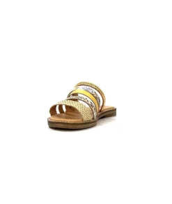 MKD Altesse 1 Cuir Multi Or*Femme Mules