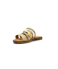MKD Altesse 1 Cuir Multi Or*Femme Mules