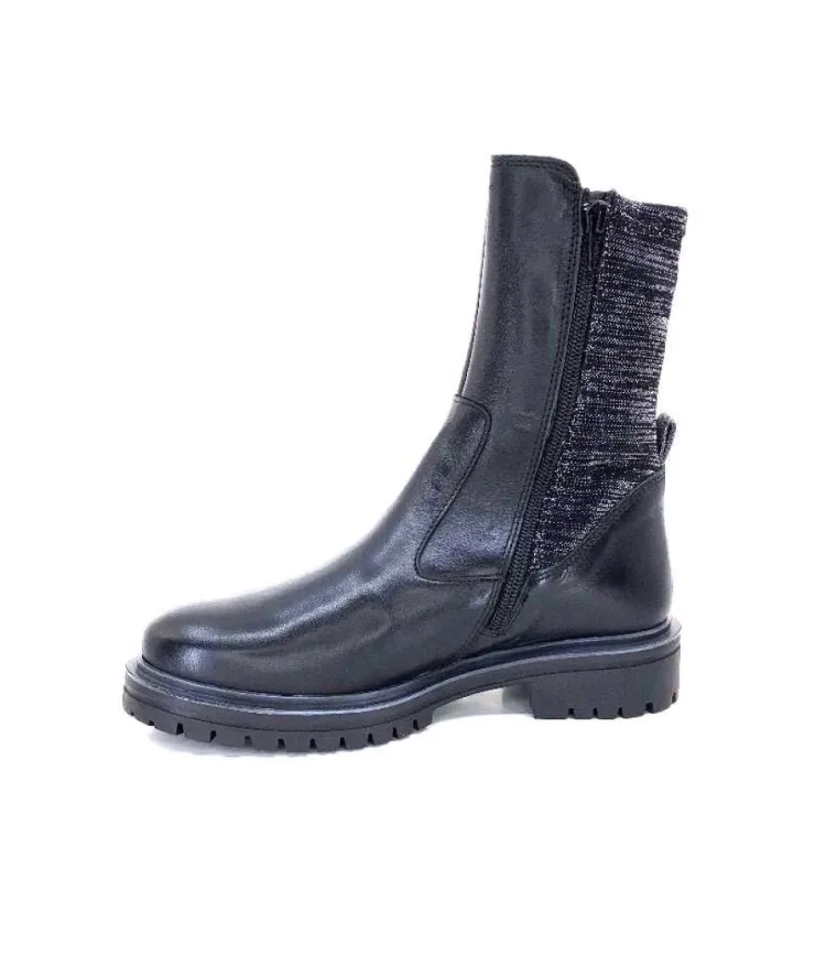 MKD Gaia Cuir Noir*Femme Bottines