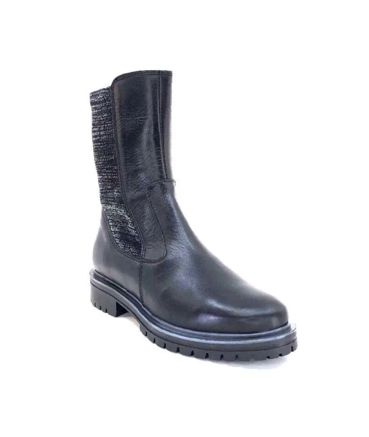 MKD Gaia Cuir Noir*Femme Bottines