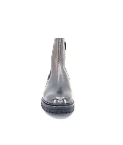 MKD Gilda Cuir Metal Gris*Femme Bottines