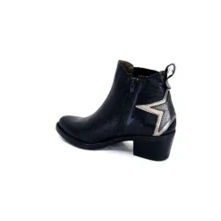 MKD Ivano Cuir Noir*Femme Santiags