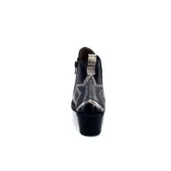 MKD Ivano Cuir Noir*Femme Santiags