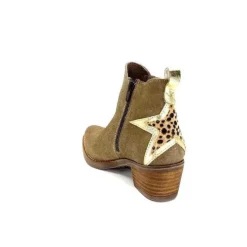 MKD Izac Daim Turin Champagne*Femme Santiags