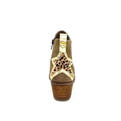 MKD Izac Daim Turin Champagne*Femme Santiags
