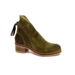 MKD Priam Daim Olive*Femme Bottines