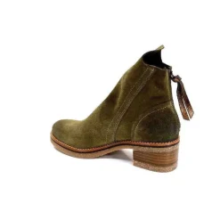 MKD Priam Daim Olive*Femme Bottines