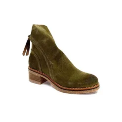 MKD Priam Daim Olive*Femme Bottines