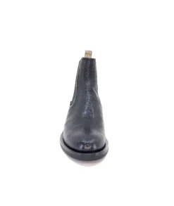 MKD Sibel4 Cuir Metal Noir*Femme Bottines