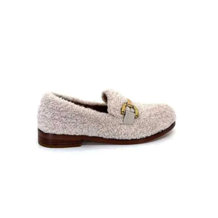 bibi lou Mocassins 570 Textile Beige*Femme Mocassins
