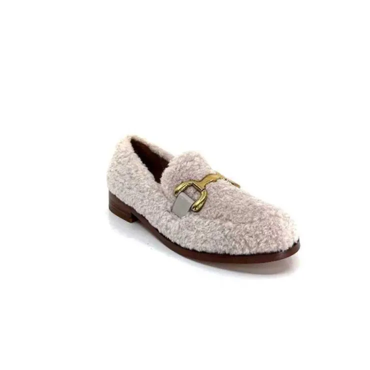 bibi lou Mocassins 570 Textile Beige*Femme Mocassins
