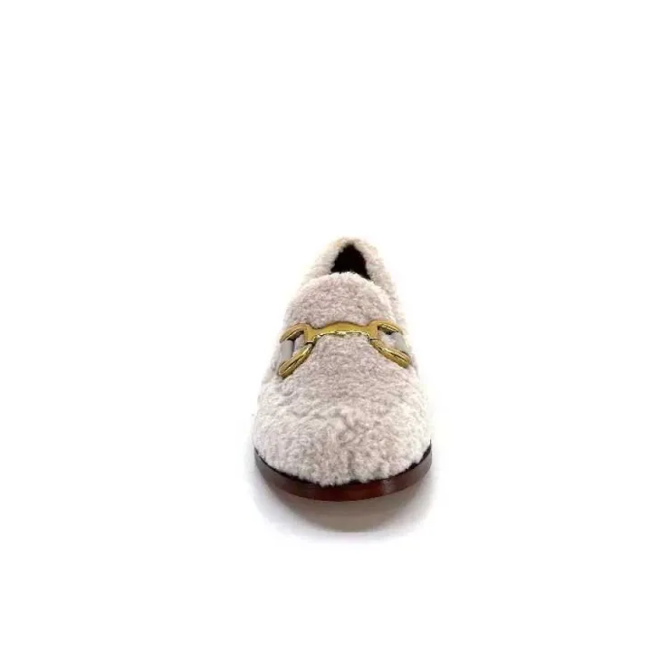 bibi lou Mocassins 570 Textile Beige*Femme Mocassins
