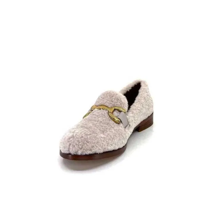 bibi lou Mocassins 570 Textile Beige*Femme Mocassins