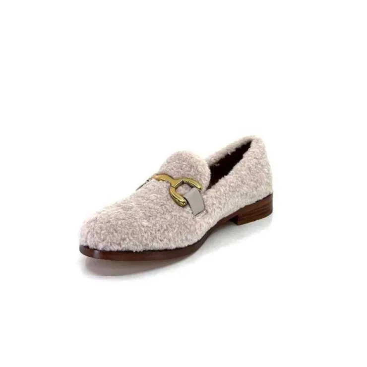 bibi lou Mocassins 570 Textile Beige*Femme Mocassins