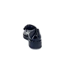 Myma Mocassins 6765 Cuir Vernis Noir*Femme Mocassins