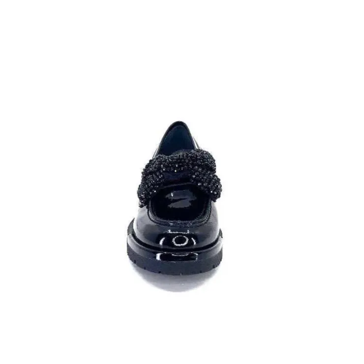 Myma Mocassins 6765 Cuir Vernis Noir*Femme Mocassins