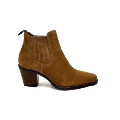 Muratti S1186 F Reseda Daim Marron*Femme Santiags