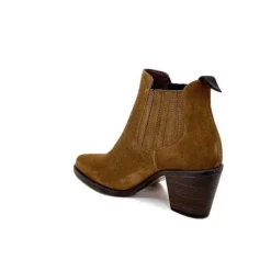 Muratti S1186 F Reseda Daim Marron*Femme Santiags