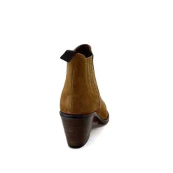 Muratti S1186 F Reseda Daim Marron*Femme Santiags