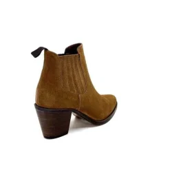 Muratti S1186 F Reseda Daim Marron*Femme Santiags