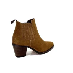 Muratti S1186 F Reseda Daim Marron*Femme Santiags
