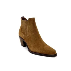 Muratti S1186 F Reseda Daim Marron*Femme Santiags