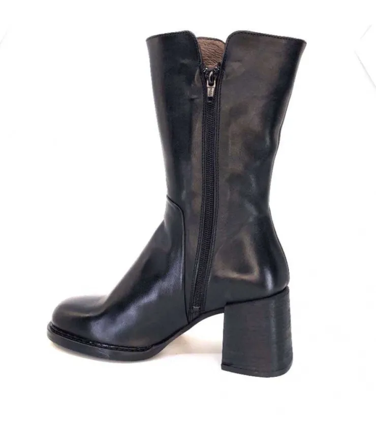 Muratti S1023J Rorbach Cuir Noir*Femme Mi-Bottes