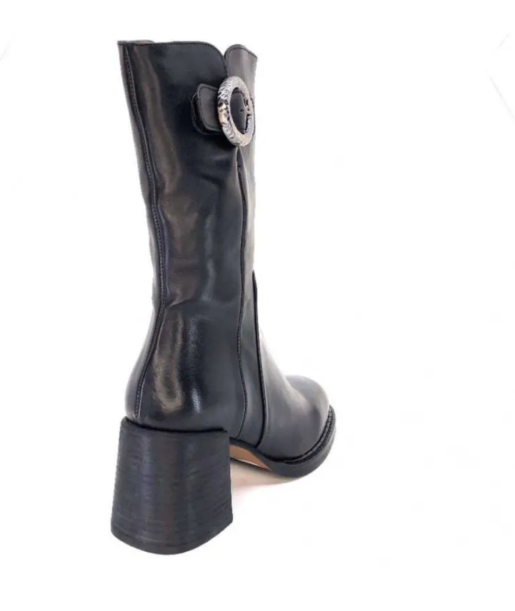 Muratti S1023J Rorbach Cuir Noir*Femme Mi-Bottes