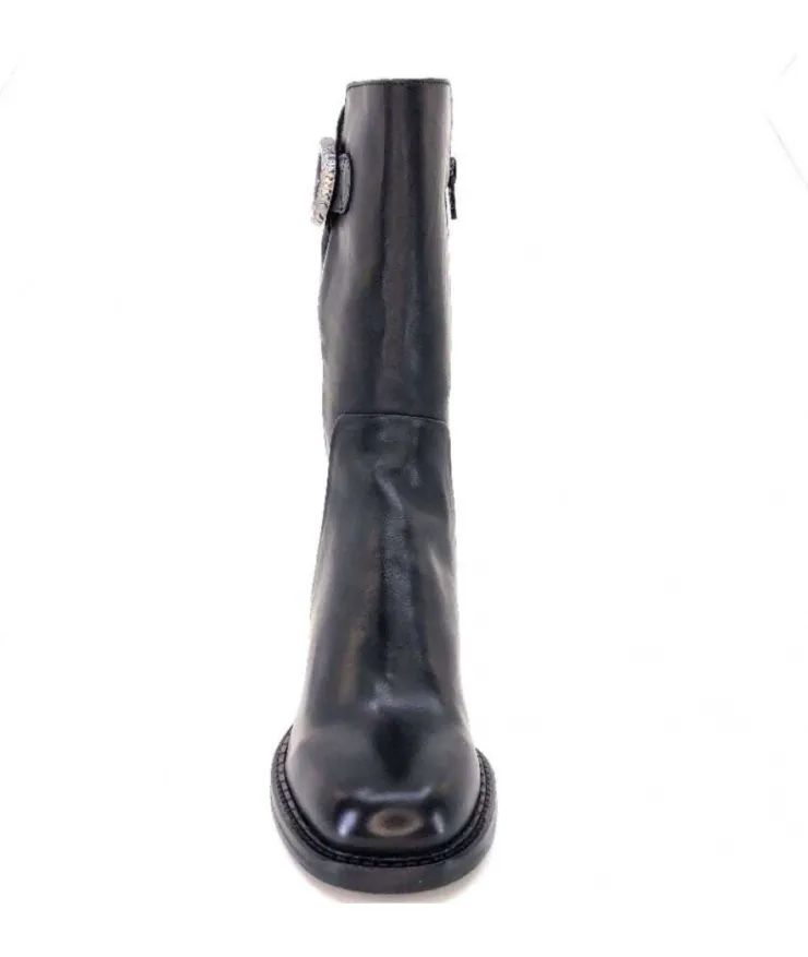 Muratti S1023J Rorbach Cuir Noir*Femme Mi-Bottes