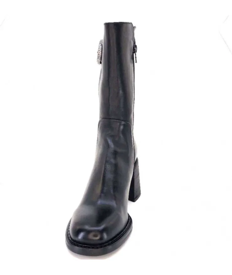 Muratti S1023J Rorbach Cuir Noir*Femme Mi-Bottes
