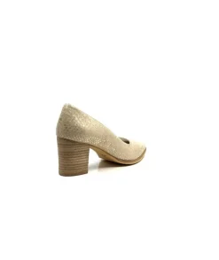 Myma 6627/01 Cuir Beige & Or*Femme Escarpins